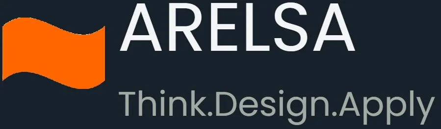 Arelsa logo for dark theme